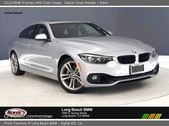 2019 BMW 4 Series 440i Gran Coupe in Glacier Silver Metallic