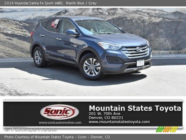 2014 Hyundai Santa Fe Sport AWD in Marlin Blue