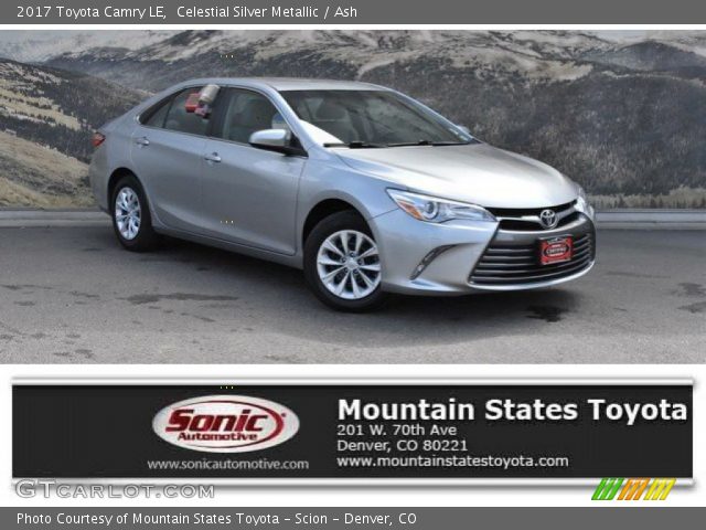 2017 Toyota Camry LE in Celestial Silver Metallic