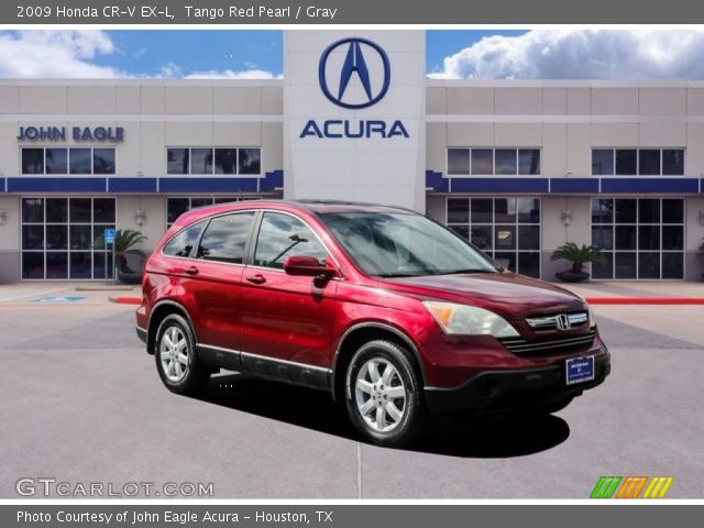 2009 Honda CR-V EX-L in Tango Red Pearl