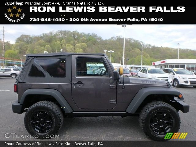 2014 Jeep Wrangler Sport 4x4 in Granite Metallic