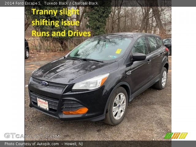 2014 Ford Escape S in Tuxedo Black
