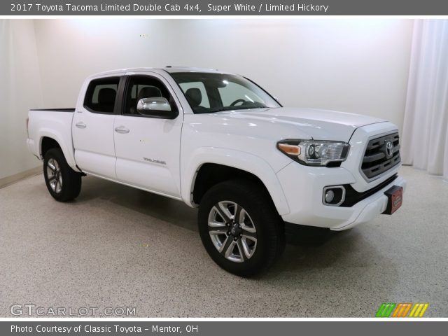 2017 Toyota Tacoma Limited Double Cab 4x4 in Super White