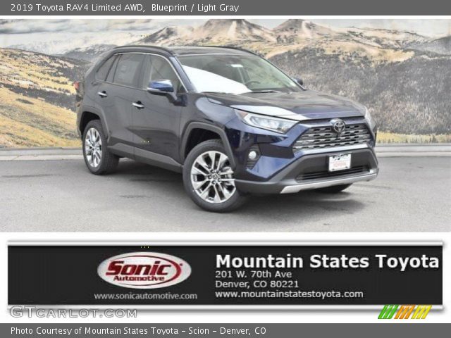 2019 Toyota RAV4 Limited AWD in Blueprint