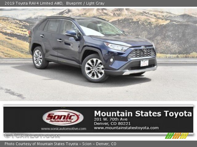 2019 Toyota RAV4 Limited AWD in Blueprint
