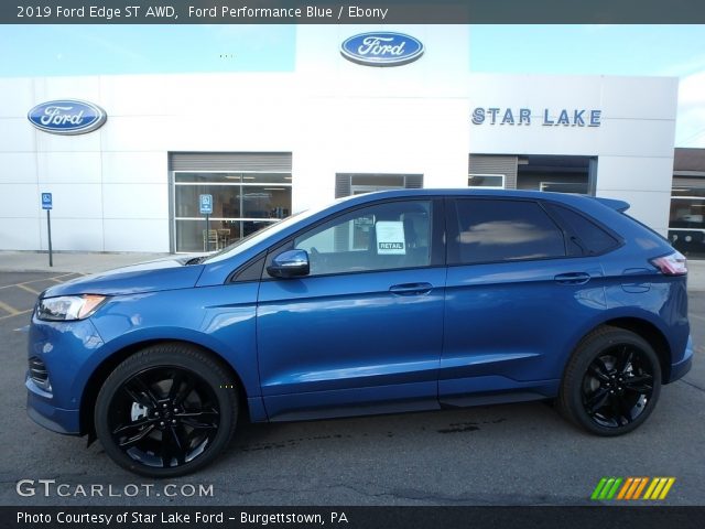 2019 Ford Edge ST AWD in Ford Performance Blue