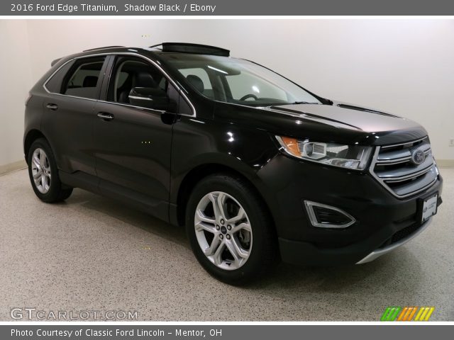 2016 Ford Edge Titanium in Shadow Black