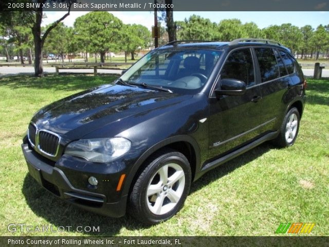 2008 BMW X5 3.0si in Black Sapphire Metallic