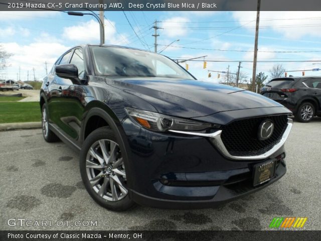 2019 Mazda CX-5 Grand Touring AWD in Deep Crystal Blue Mica