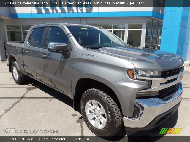 2019 Chevrolet Silverado 1500 LT Crew Cab 4WD in Satin Steel Metallic