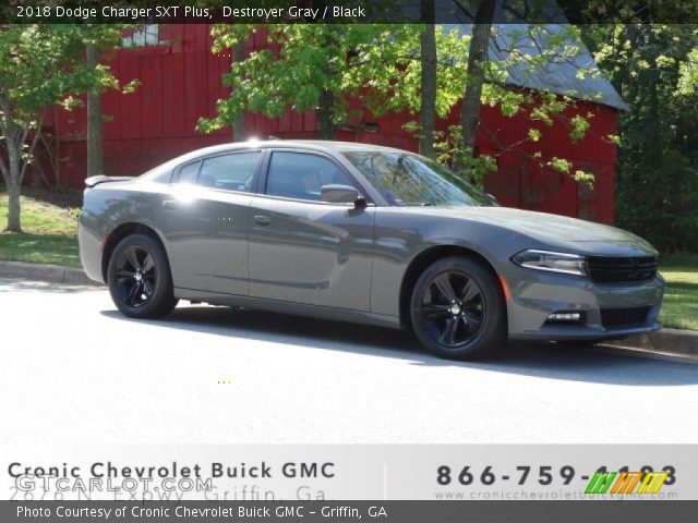 2018 Dodge Charger SXT Plus in Destroyer Gray