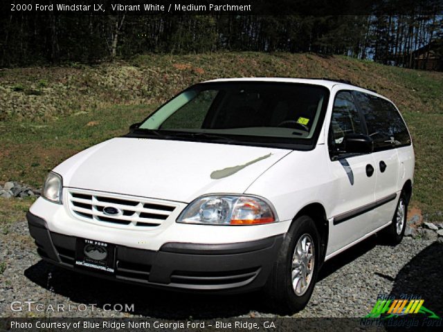 2000 Ford Windstar LX in Vibrant White