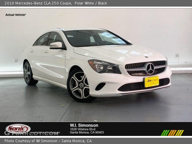 2019 Mercedes-Benz CLA 250 Coupe in Polar White