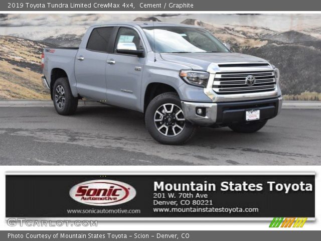 2019 Toyota Tundra Limited CrewMax 4x4 in Cement