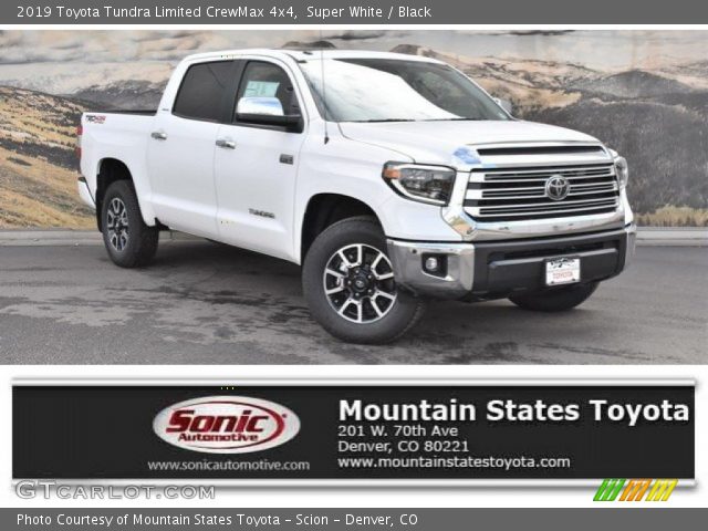2019 Toyota Tundra Limited CrewMax 4x4 in Super White