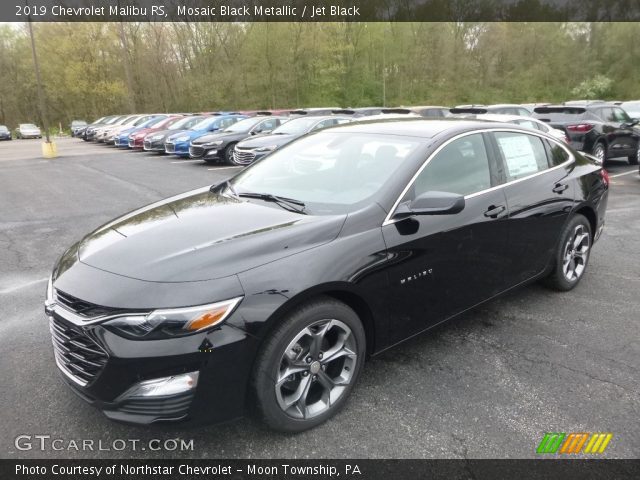 2019 Chevrolet Malibu RS in Mosaic Black Metallic