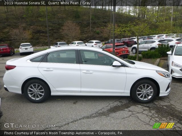 2019 Hyundai Sonata SE in Quartz White Pearl