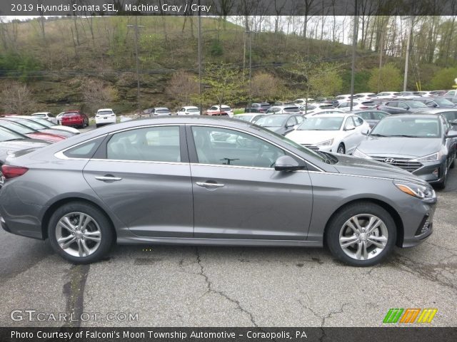 2019 Hyundai Sonata SEL in Machine Gray