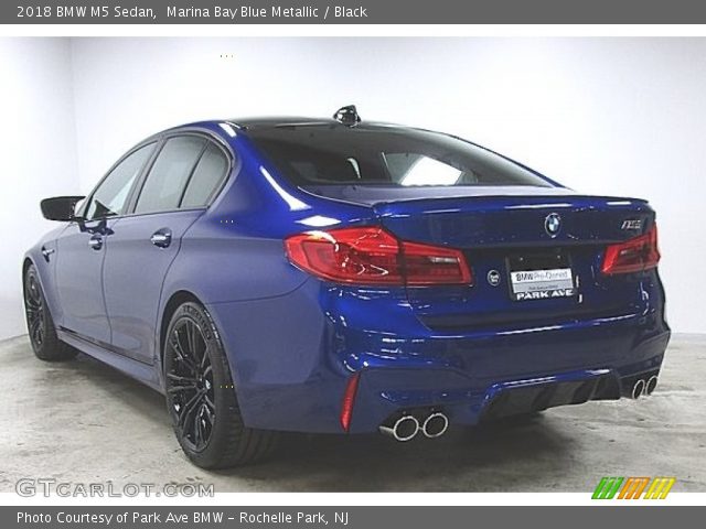 2018 BMW M5 Sedan in Marina Bay Blue Metallic