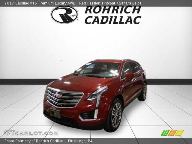 2017 Cadillac XT5 Premium Luxury AWD in Red Passion Tintcoat
