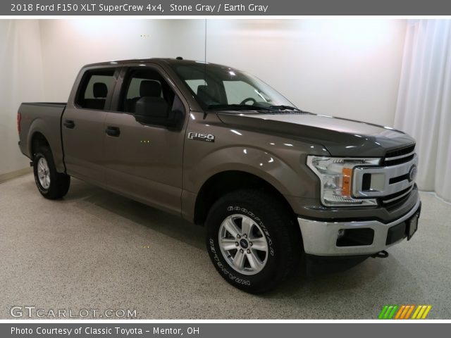 2018 Ford F150 XLT SuperCrew 4x4 in Stone Gray