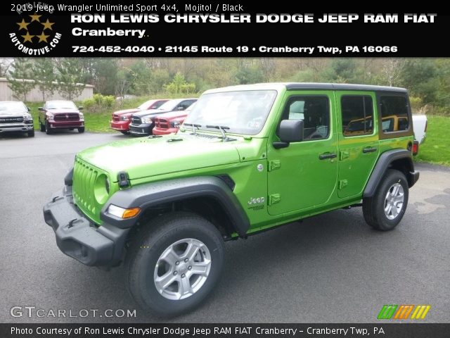 2019 Jeep Wrangler Unlimited Sport 4x4 in Mojito!