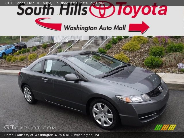 2010 Honda Civic LX Coupe in Polished Metal Metallic