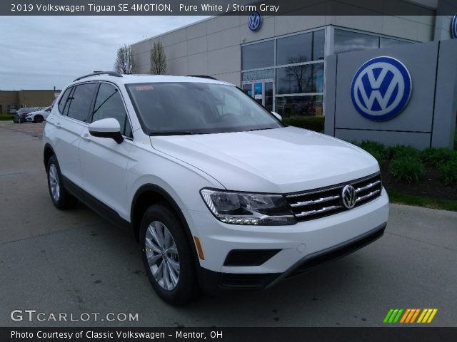 2019 Volkswagen Tiguan SE 4MOTION in Pure White