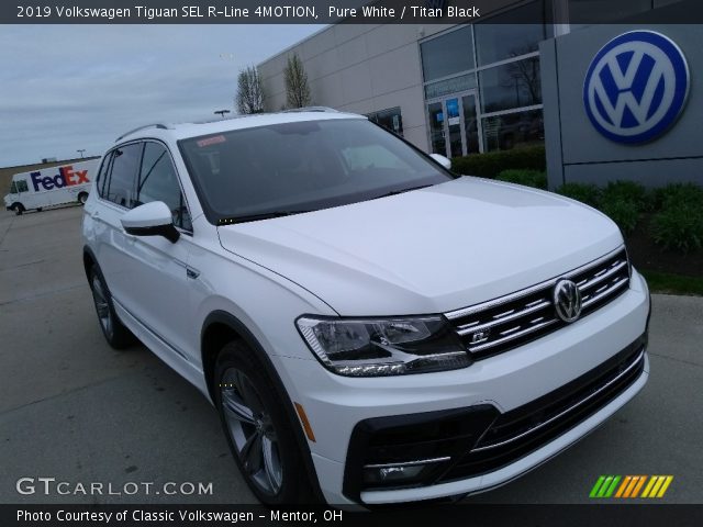 2019 Volkswagen Tiguan SEL R-Line 4MOTION in Pure White