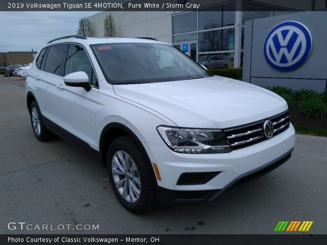 2019 Volkswagen Tiguan SE 4MOTION in Pure White