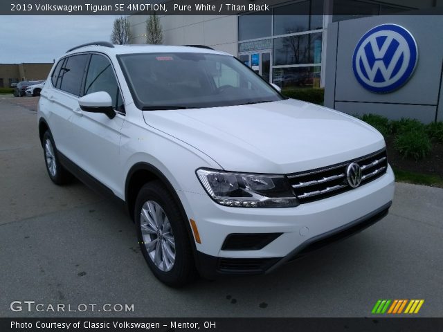 2019 Volkswagen Tiguan SE 4MOTION in Pure White
