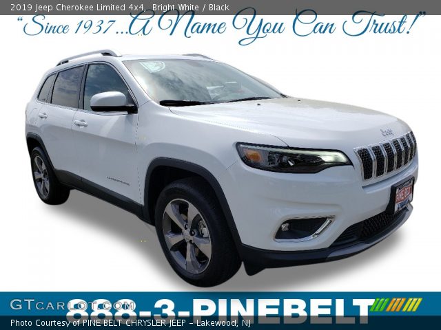 2019 Jeep Cherokee Limited 4x4 in Bright White