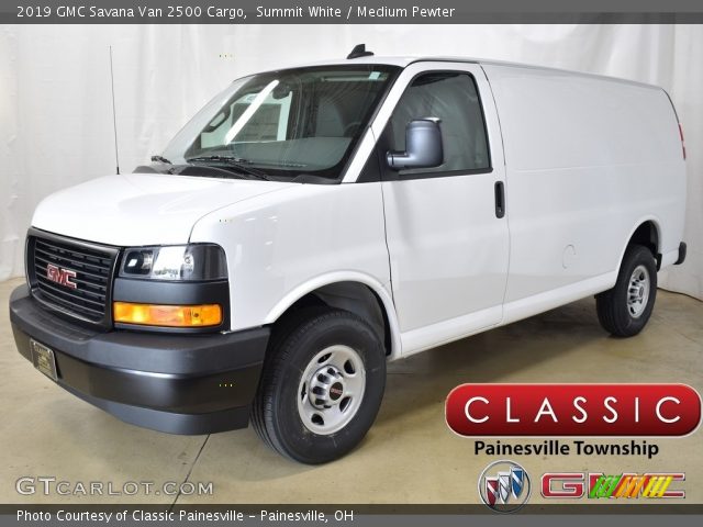 2019 GMC Savana Van 2500 Cargo in Summit White