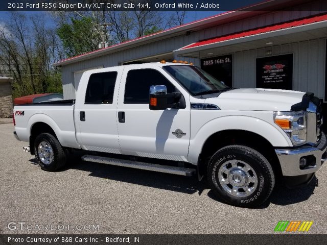 2012 Ford F350 Super Duty XLT Crew Cab 4x4 in Oxford White