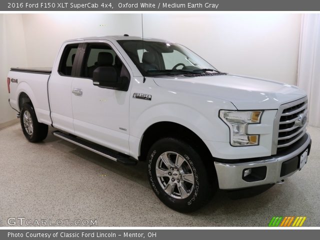 2016 Ford F150 XLT SuperCab 4x4 in Oxford White