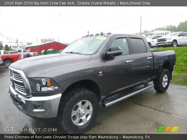 2016 Ram 2500 Big Horn Crew Cab 4x4 in Granite Crystal Metallic