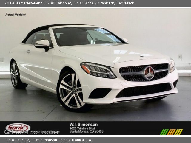 2019 Mercedes-Benz C 300 Cabriolet in Polar White