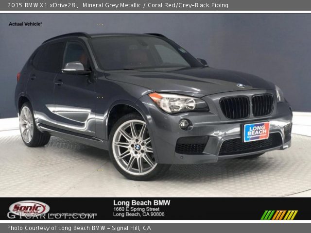 2015 BMW X1 xDrive28i in Mineral Grey Metallic