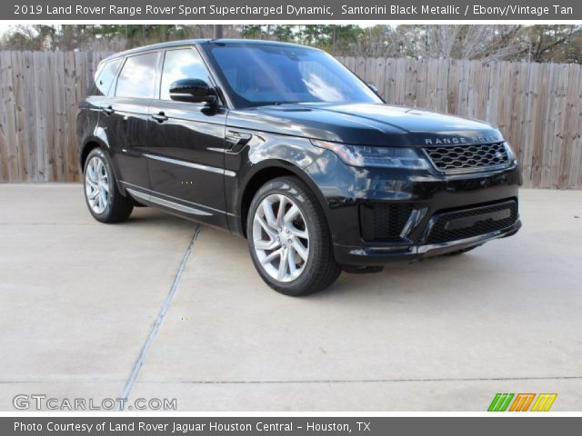 2019 Land Rover Range Rover Sport Supercharged Dynamic in Santorini Black Metallic