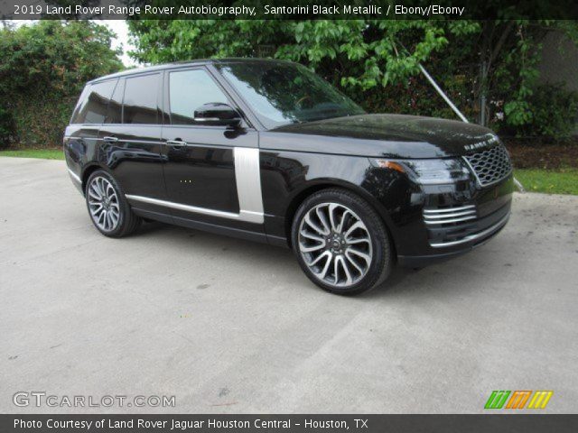 2019 Land Rover Range Rover Autobiography in Santorini Black Metallic