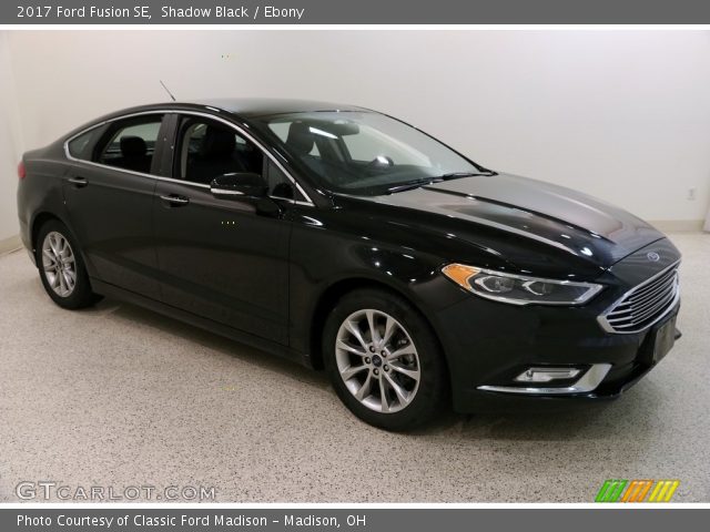 2017 Ford Fusion SE in Shadow Black