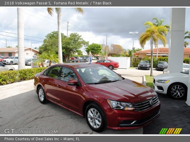 2018 Volkswagen Passat S in Fortana Red Metallic