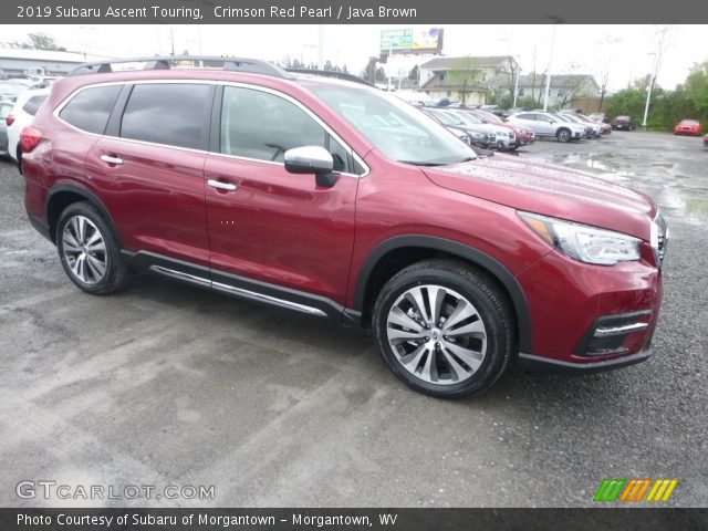 2019 Subaru Ascent Touring in Crimson Red Pearl
