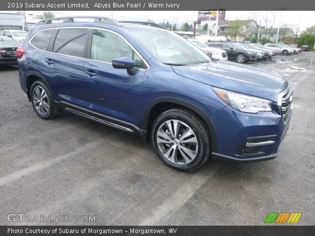 2019 Subaru Ascent Limited in Abyss Blue Pearl