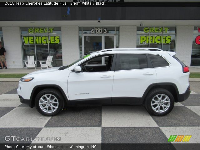 2018 Jeep Cherokee Latitude Plus in Bright White