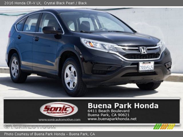 2016 Honda CR-V LX in Crystal Black Pearl