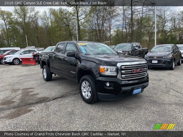 2016 GMC Canyon SLE Crew Cab 4x4 in Onyx Black