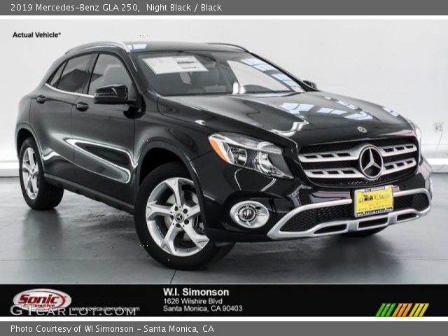 2019 Mercedes-Benz GLA 250 in Night Black