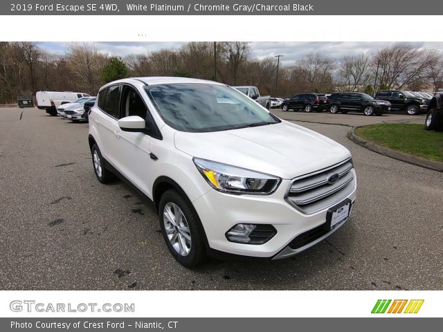 2019 Ford Escape SE 4WD in White Platinum