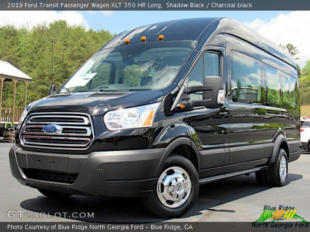 2019 Ford Transit Passenger Wagon XLT 350 HR Long in Shadow Black
